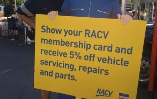 RACV Repair Centre Diggers rest