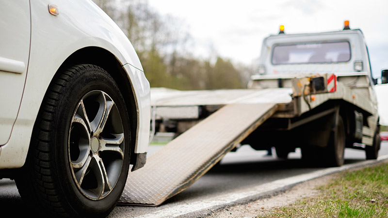 Car Towing Roadside